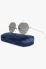 Gucci GOLD Logo-engraved sunglasses