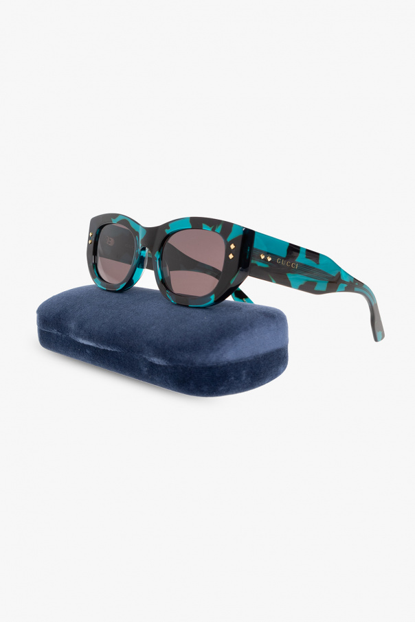 Gucci Isabel Marant Eyewear geometric-frame tinted sunglasses