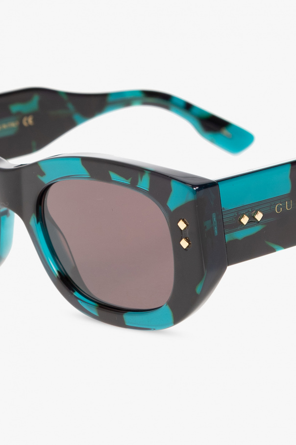 Gucci Moschino Eyewear cat eye-frame tortoiseshell sunglasses