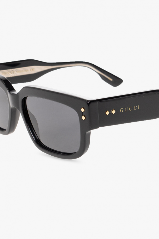 Gucci Miu Miu Eyewear Miu Miu Mu 61vs Gold Sunglasses