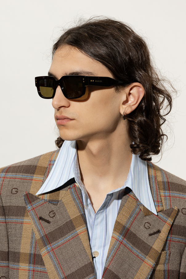 Gucci Raffles 02G aviator-frame sunglasses