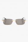 Dolce & Gabbana Eyewear transparent visor sunglasses