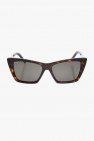 linda farrow sunglasses oval chainlink item