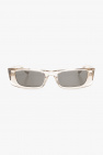 Saint Laurent Eyewear round-frame sunglasses Schwarz