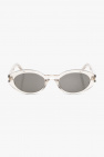 cat eye-frame tinted sunglasses
