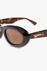 Bottega Veneta Round glasses