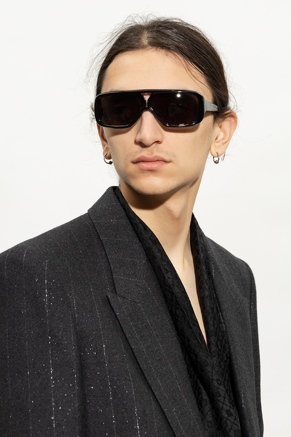 Saint Laurent: Black SL 569 Sunglasses