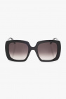 octagonal slim sunglasses