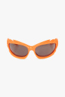 Max Mara tortoiseshell square-frame sunglasses
