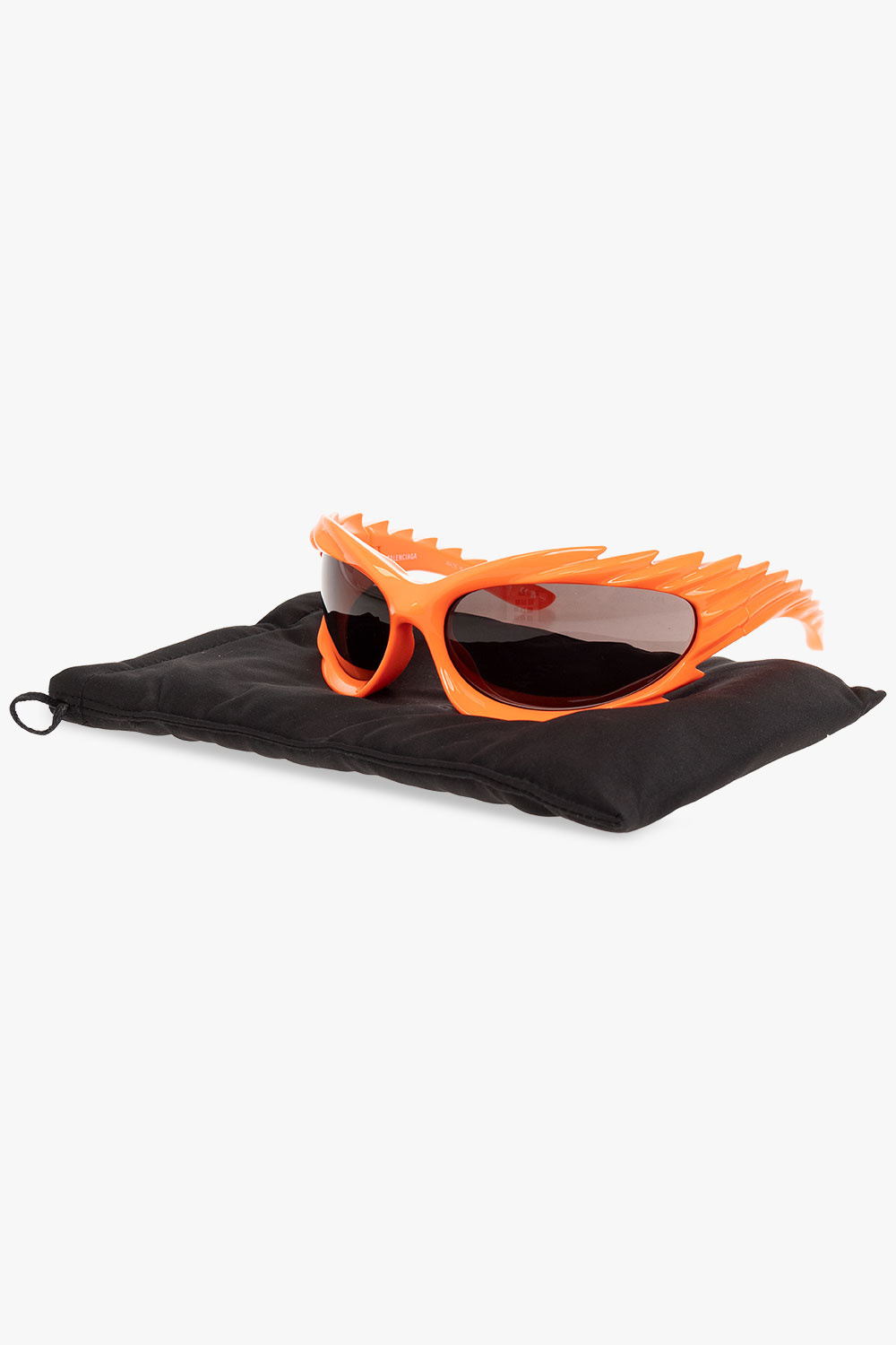 balenciaga spike rectangle sunglasses