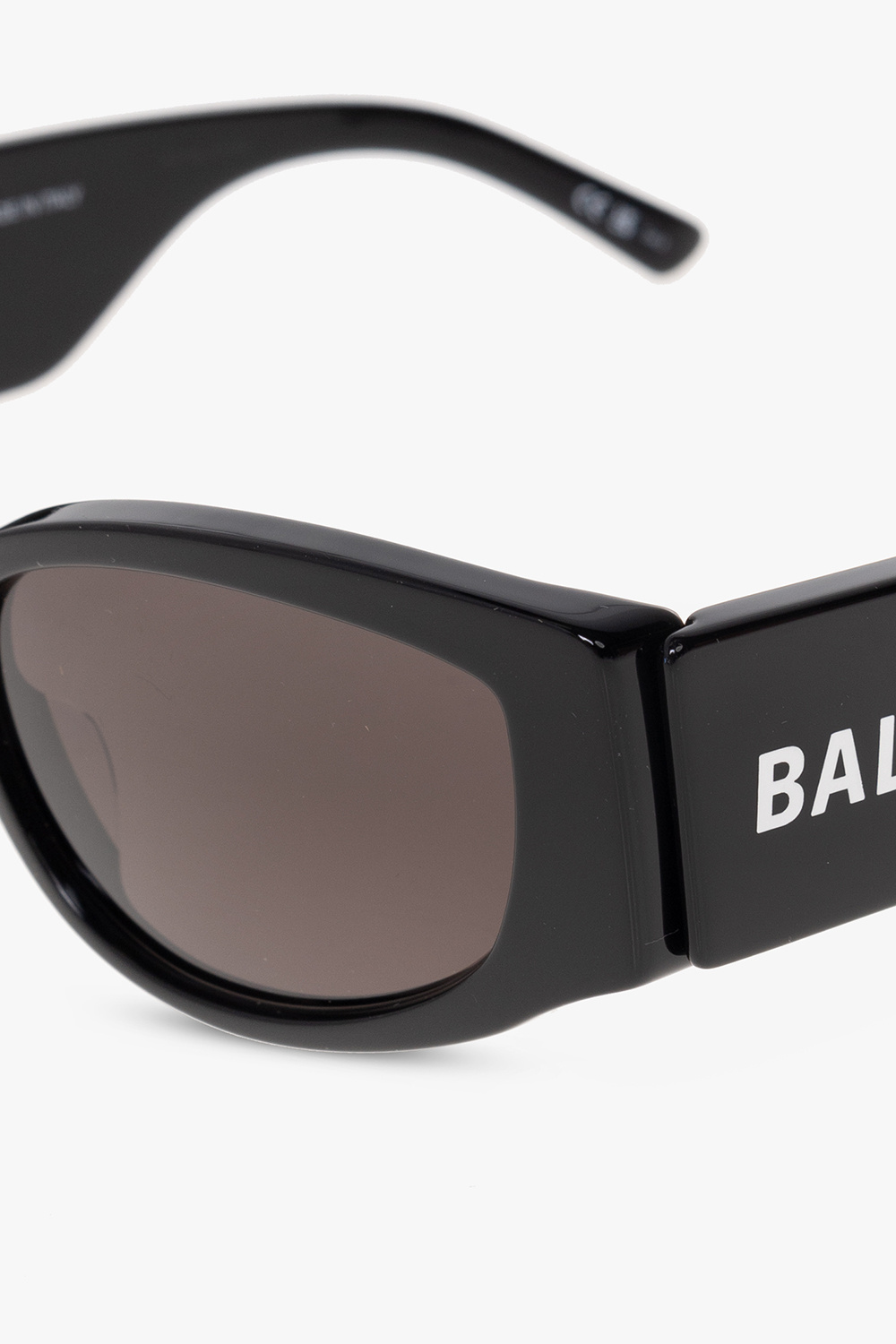 Balenciaga sunglasses Silver with logo