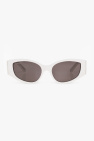 Oakley transparent-frame sunglasses