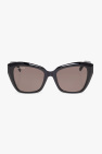 Chlo Eyewear round-frame logo-charm Punchbowl sunglasses