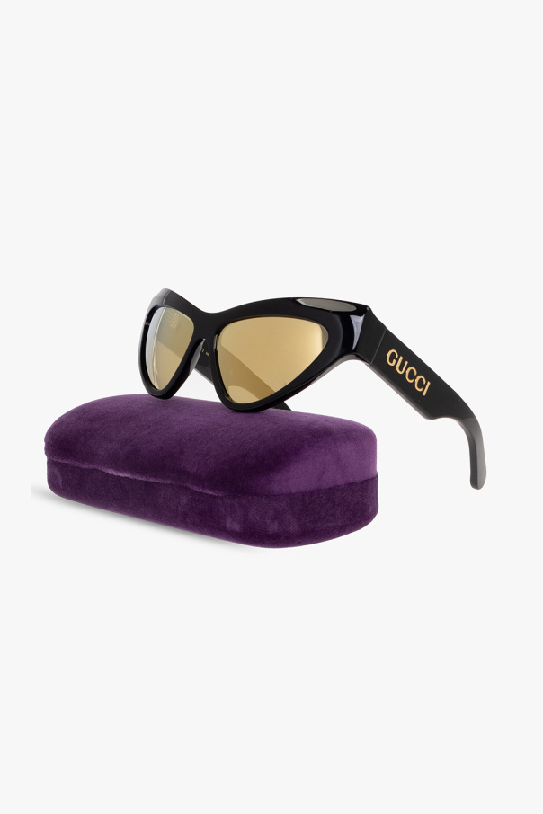Gucci logo Sunglasses