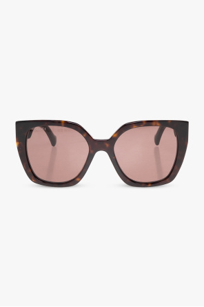 Sunglasses with web stripe od Gucci