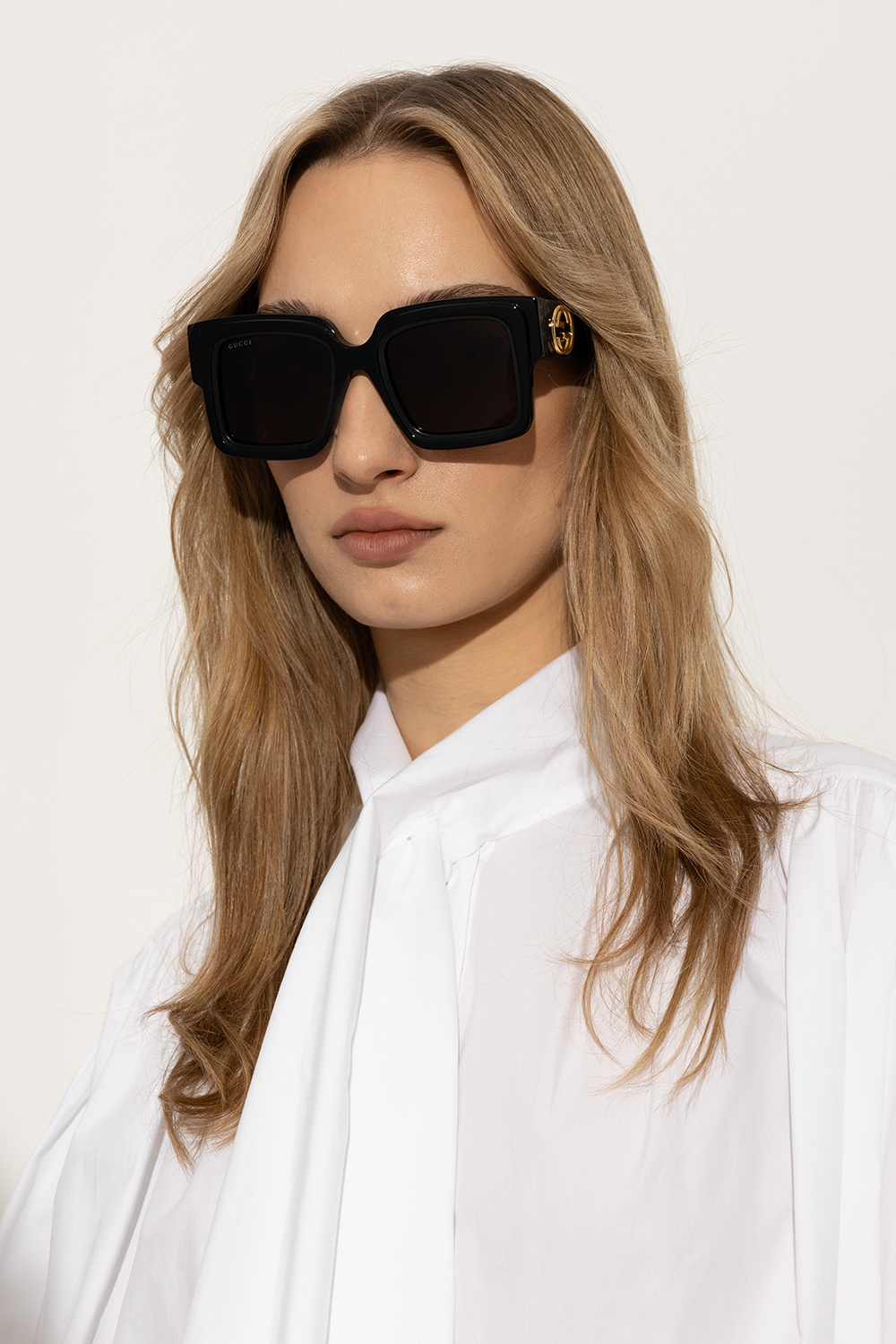 Gucci pilot-frame sunglasses