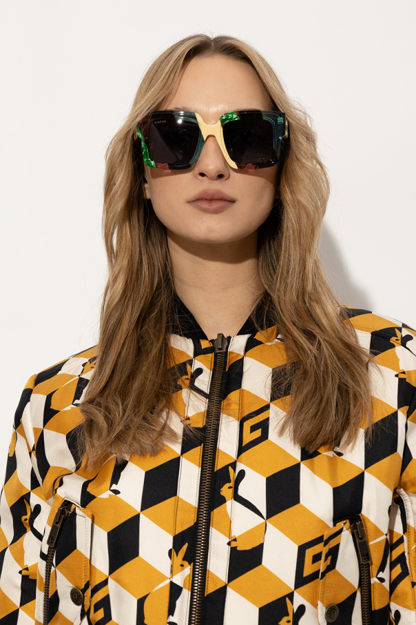 Gucci rectangular Sunglasses