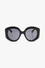 versace eyewear ve2230b studded shield sunglasses round-frame item