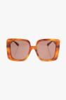 prada square frame sunglasses