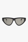 Karl Lagerfeld tinted round-frame Polaris sunglasses