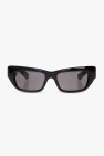 victoria beckham eyewear faceted round printed sunglasses item