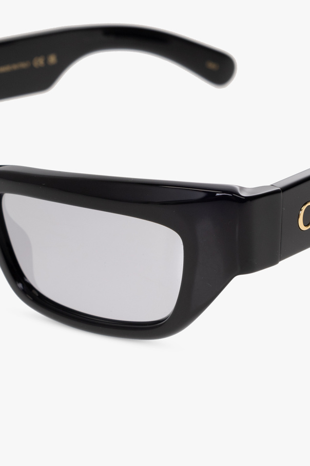 Gucci pilot-frame sunglasses with logo