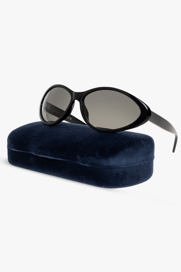 Gucci stripe-detail Sunglasses