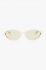 tinted-lens wayfarer sunglasses