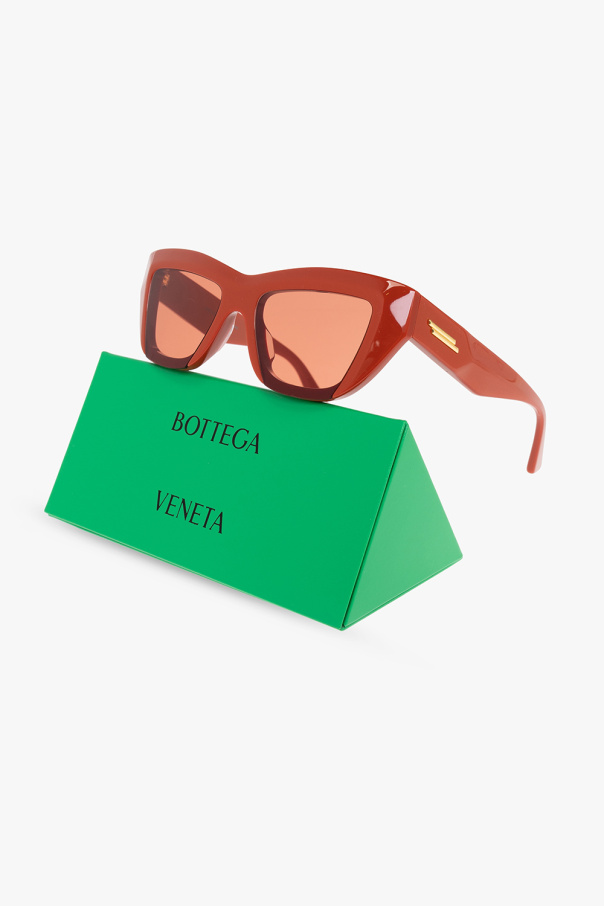 Bottega Veneta Logo-engraved Conique sunglasses