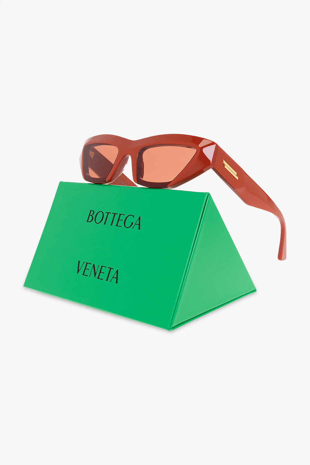 Bottega Veneta Logo-engraved Dzikie sunglasses