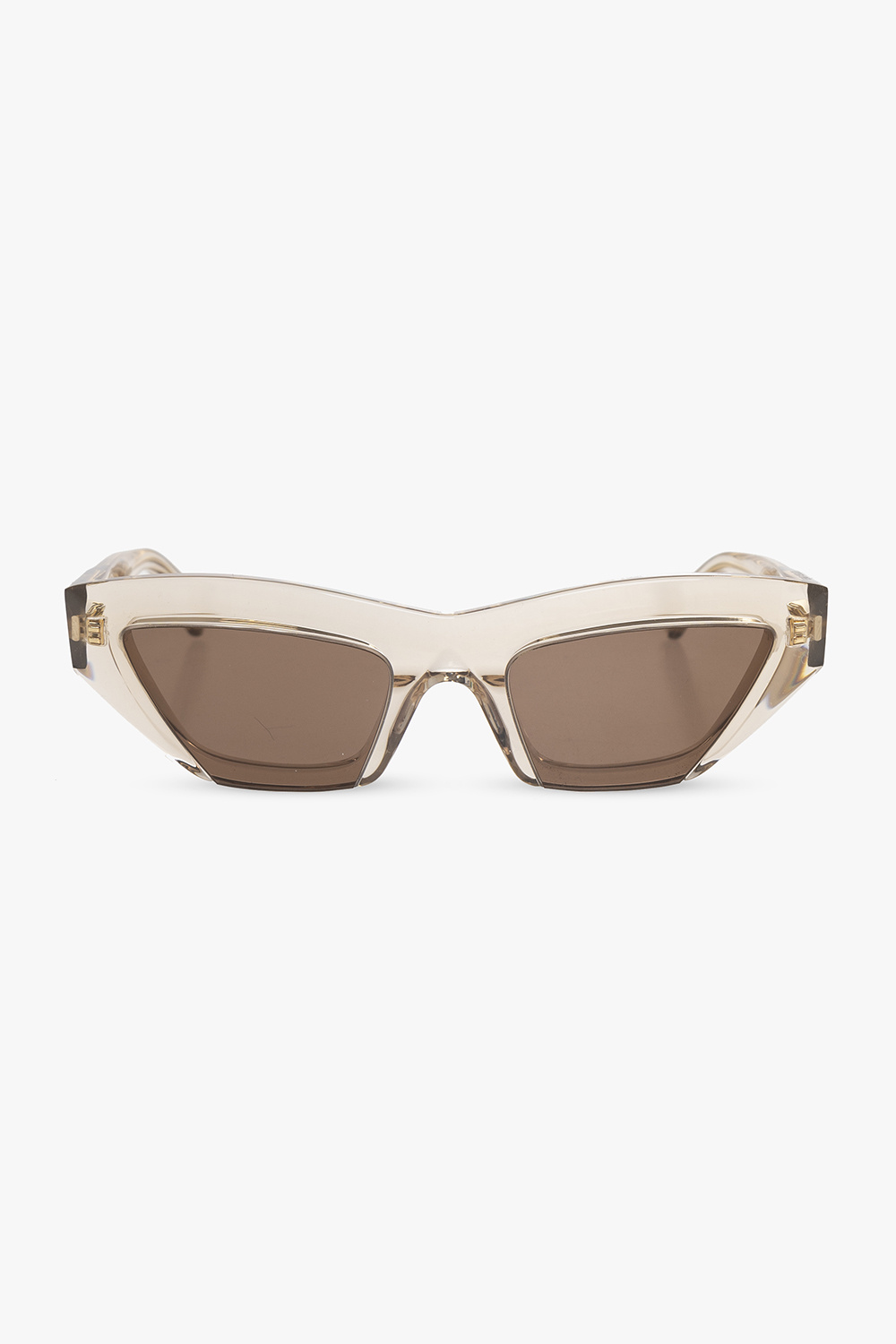 Bottega Veneta Logo-engraved Square sunglasses