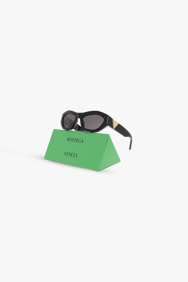 Bottega Veneta ‘Angle’ abstract sunglasses