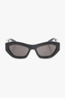 kaleos barbarella rectangular frame sunglasses item