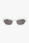 prada eyewear cat eye striped sunglasses item