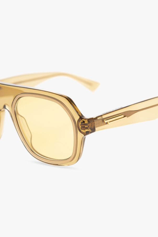 Bottega Veneta ‘Rim’ aviator sunglasses