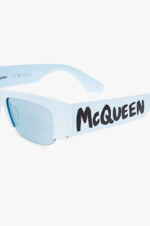 Alexander McQueen Orlebar Brown Tulum aviator-frame sunglasses