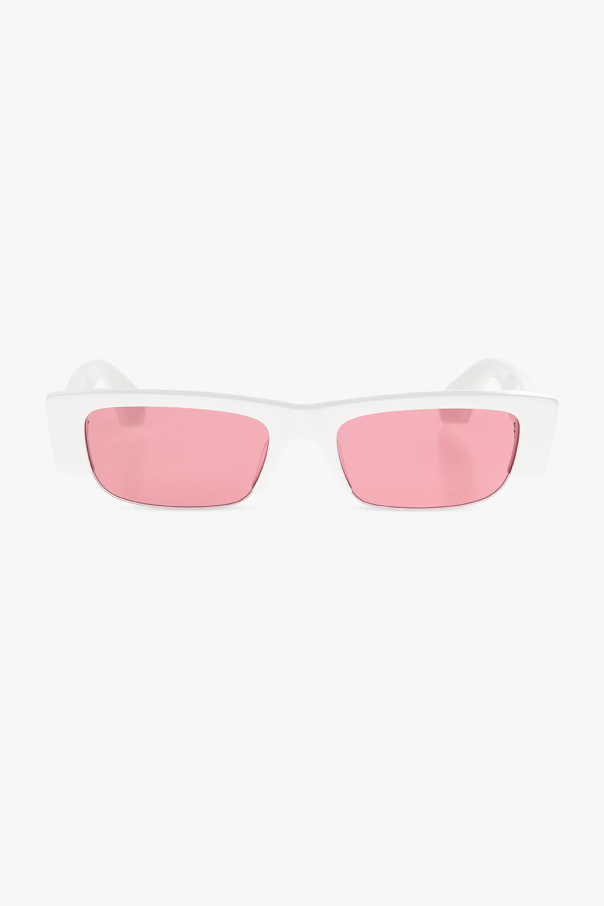 Alexander McQueen prada grey runway sunglasses