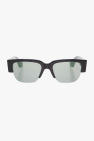 Valentino Eyewear V logo slim cat eye sunglasses