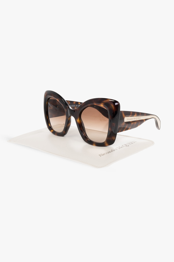 Alexander McQueen Plastic sunglasses