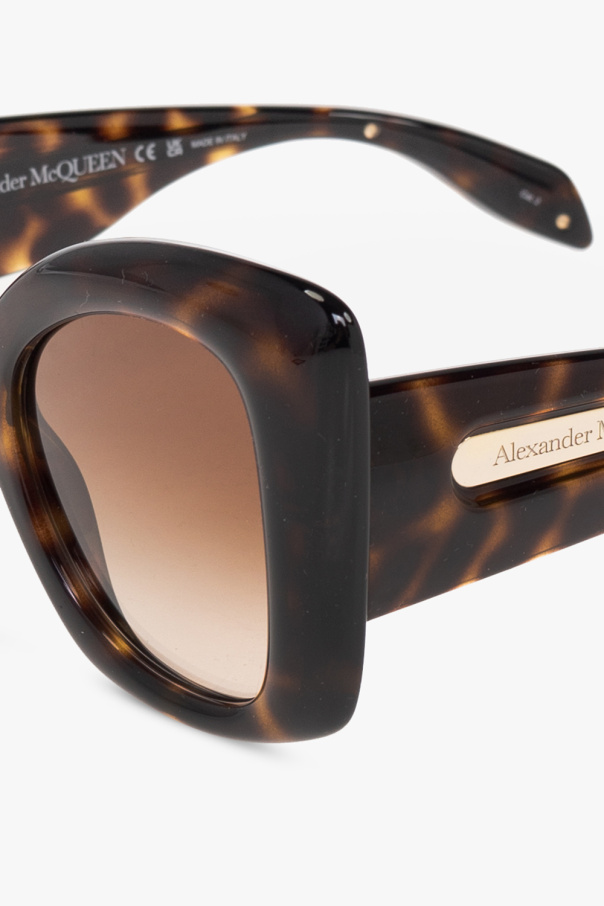Alexander McQueen Plastic sunglasses