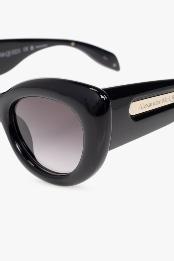 Alexander McQueen her Sunglasses with logo