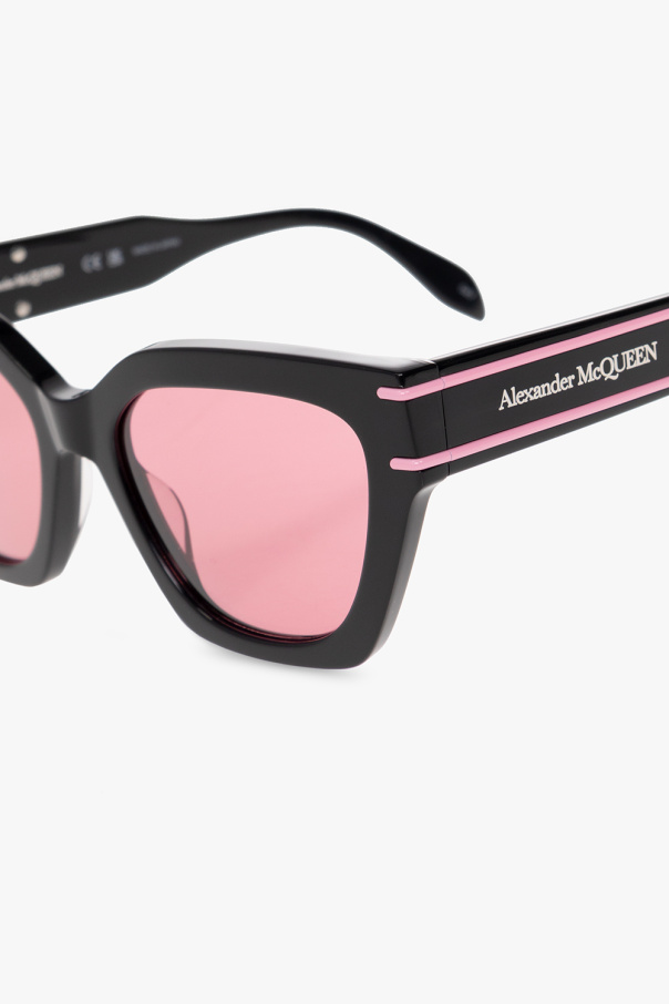 Alexander McQueen miu miu eyewear noir square frame sunglasses item
