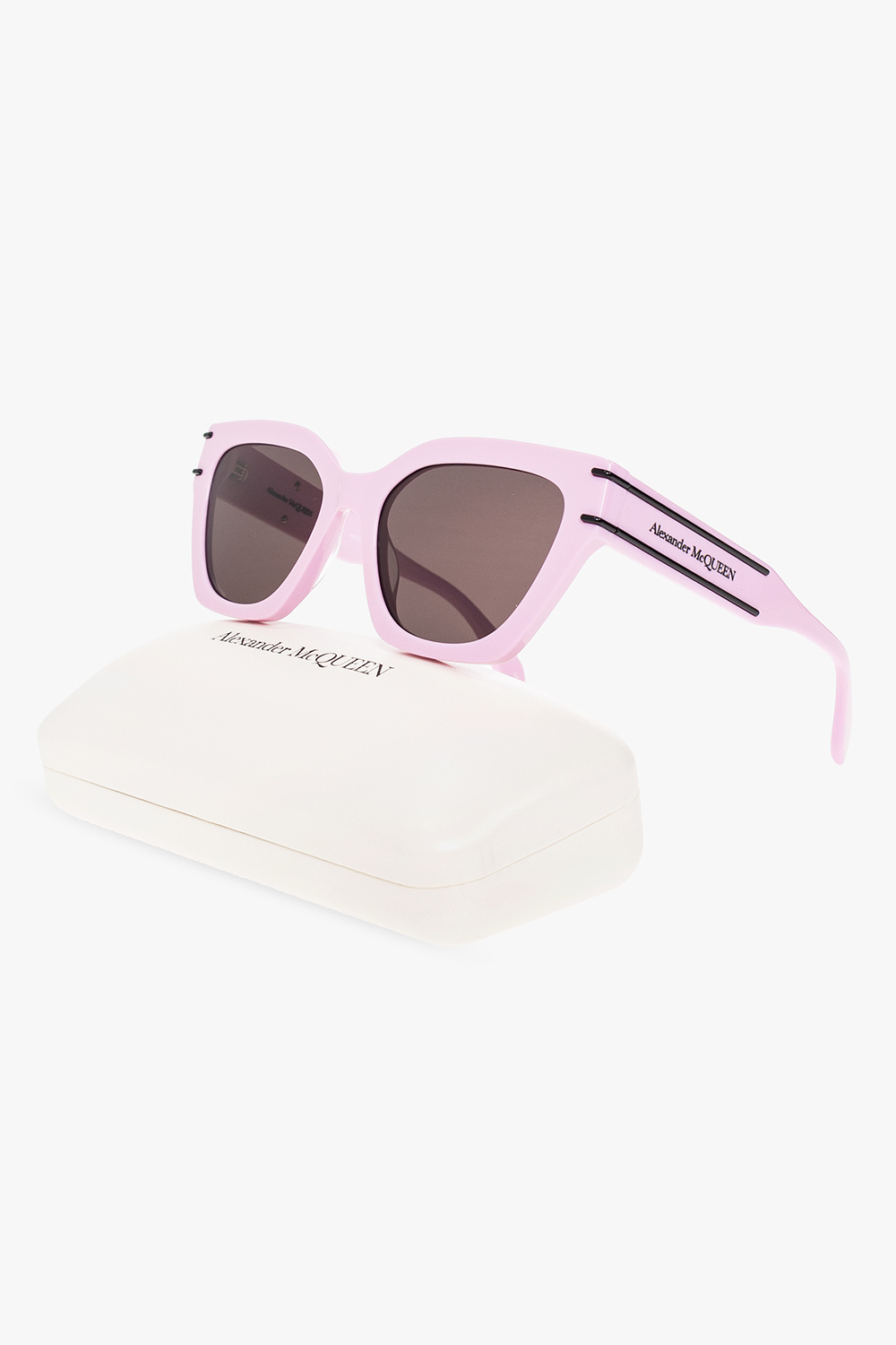 Alexander McQueen you can now purchase the Aerozine sunglasses Va2040 over at P