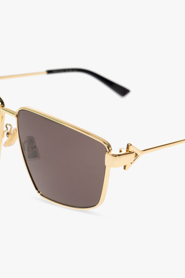 Bottega Veneta aviator frames sunglasses