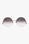 Alexander McQueen GOLD Sunglasses
