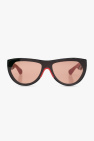 Victoria Beckham futuristic sunglasses