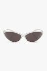 square-frame tinted sunglasses Grey