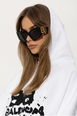 Okulary przeciwsłoneczne ‘dynasty xl d-frame’ od Balenciaga