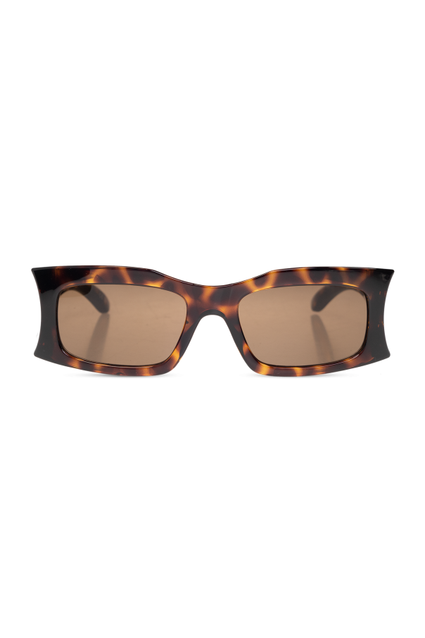 ‘Hourglass Rectangle’ sunglasses od Balenciaga