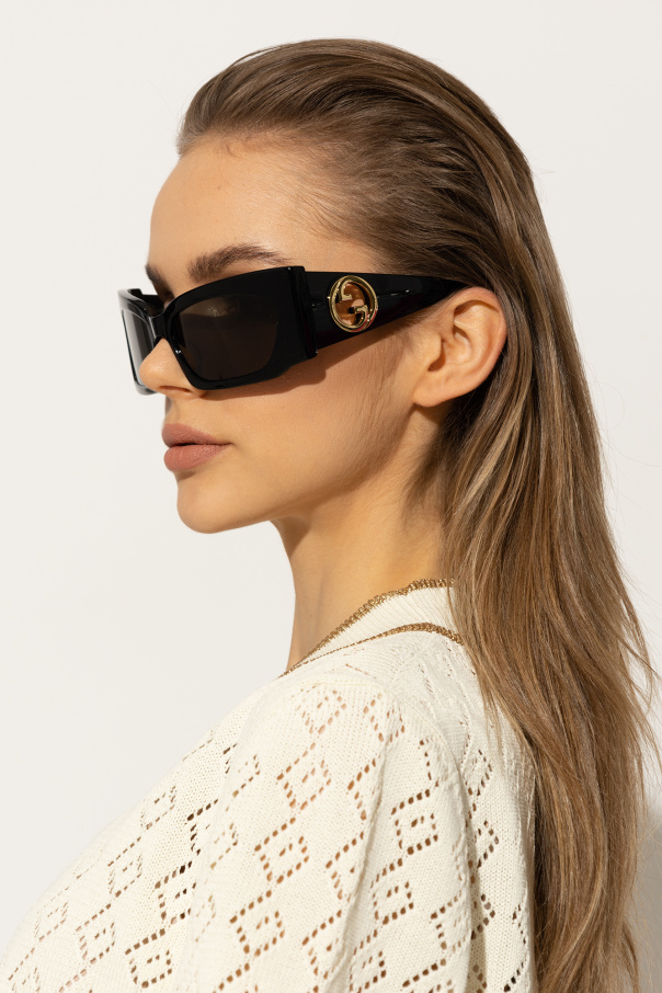 Gucci sunglasses edit with logo